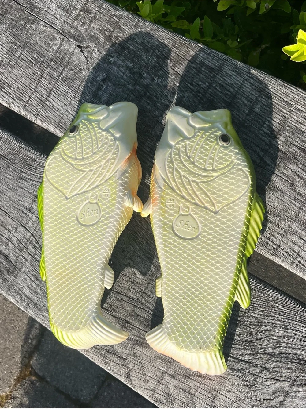 Fish flip flops